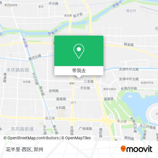 花半里-西区地图