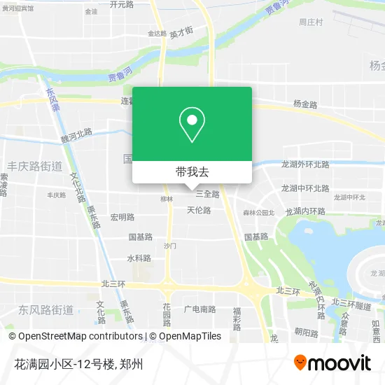 花满园小区-12号楼地图
