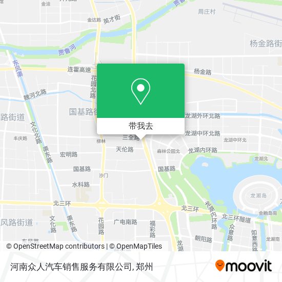 河南众人汽车销售服务有限公司地图