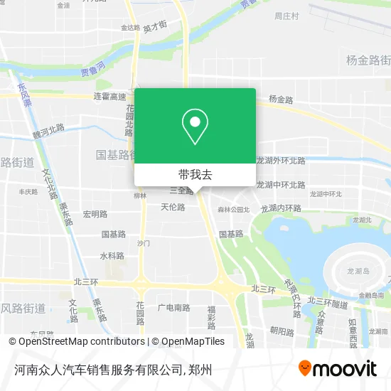 河南众人汽车销售服务有限公司地图