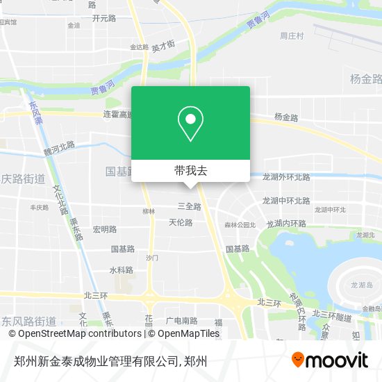 郑州新金泰成物业管理有限公司地图