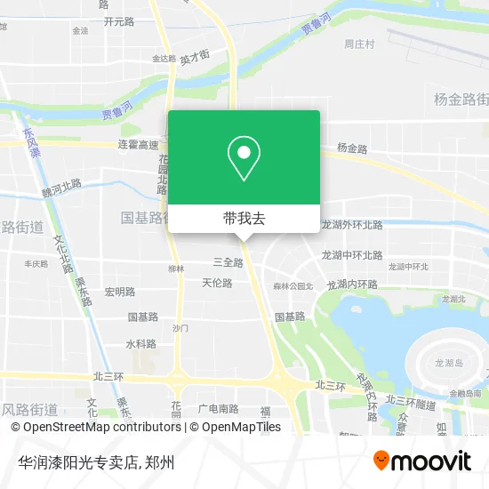 华润漆阳光专卖店地图