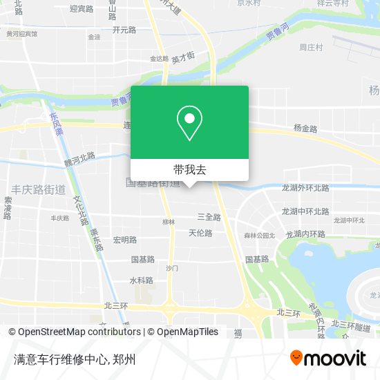 满意车行维修中心地图