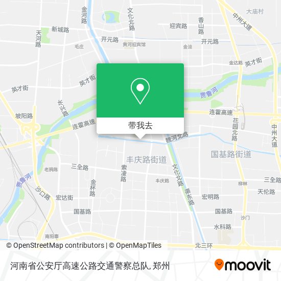 河南省公安厅高速公路交通警察总队地图
