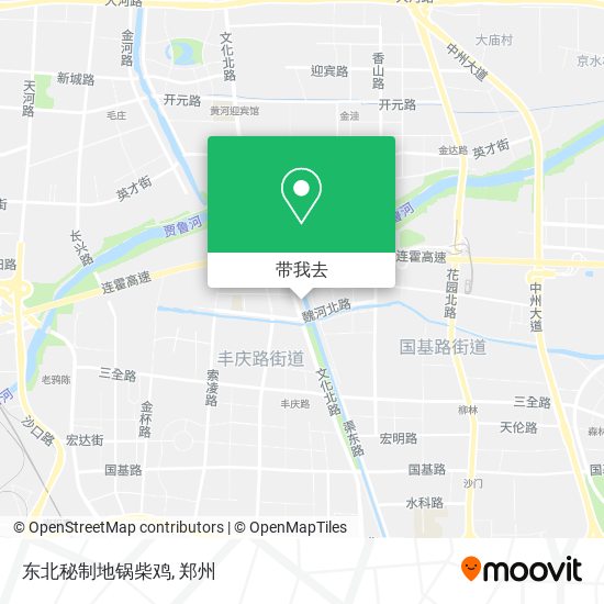 东北秘制地锅柴鸡地图