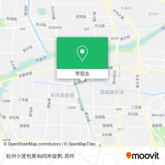 杭州小笼包黄焖鸡米饭粥地图
