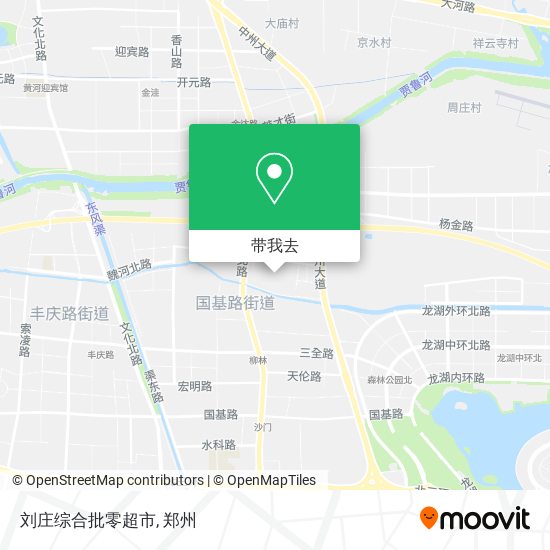 刘庄综合批零超市地图