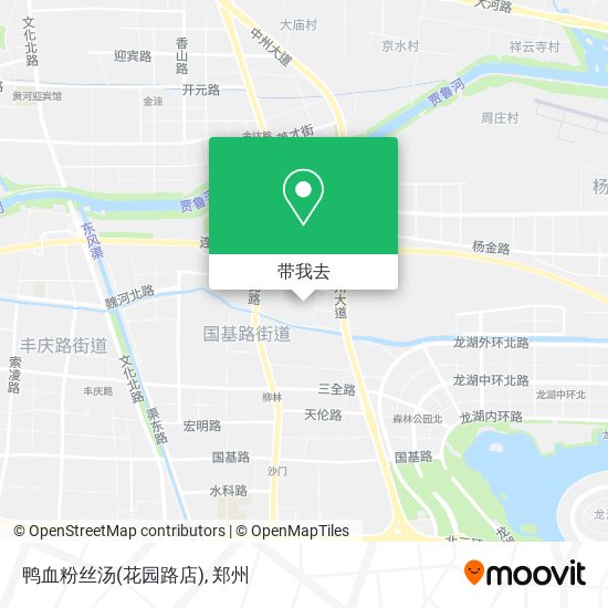 鸭血粉丝汤(花园路店)地图