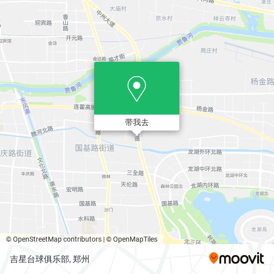 吉星台球俱乐部地图