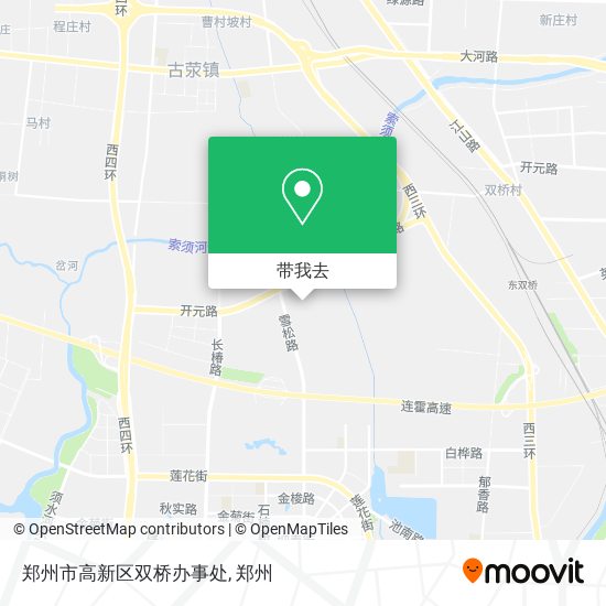 郑州市高新区双桥办事处地图
