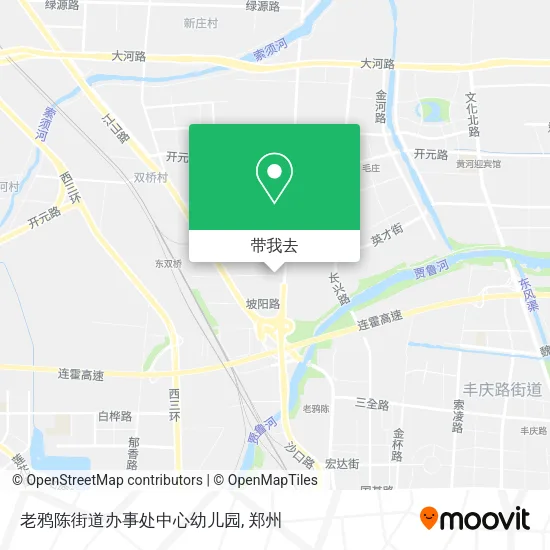 老鸦陈街道办事处中心幼儿园地图