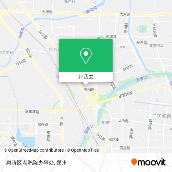 惠济区老鸦陈办事处地图