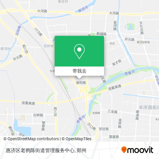 惠济区老鸦陈街道管理服务中心地图