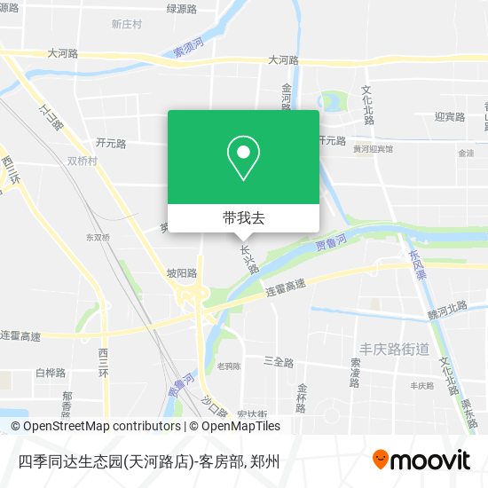 四季同达生态园(天河路店)-客房部地图