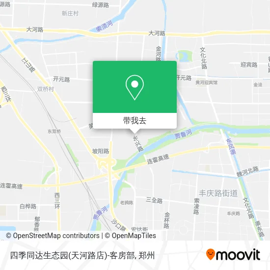 四季同达生态园(天河路店)-客房部地图