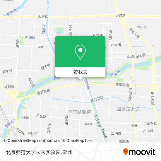 北京师范大学未来实验园地图