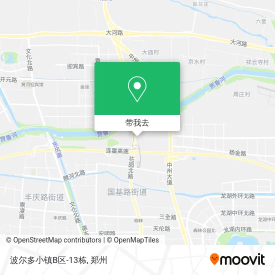 波尔多小镇B区-13栋地图