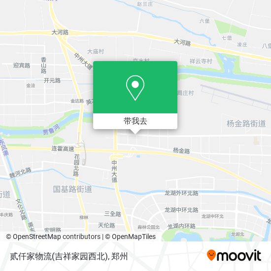 贰仟家物流(吉祥家园西北)地图