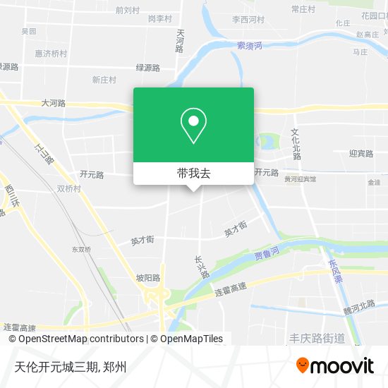 天伦开元城三期地图