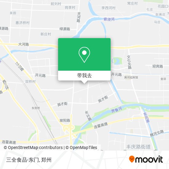 三全食品-东门地图