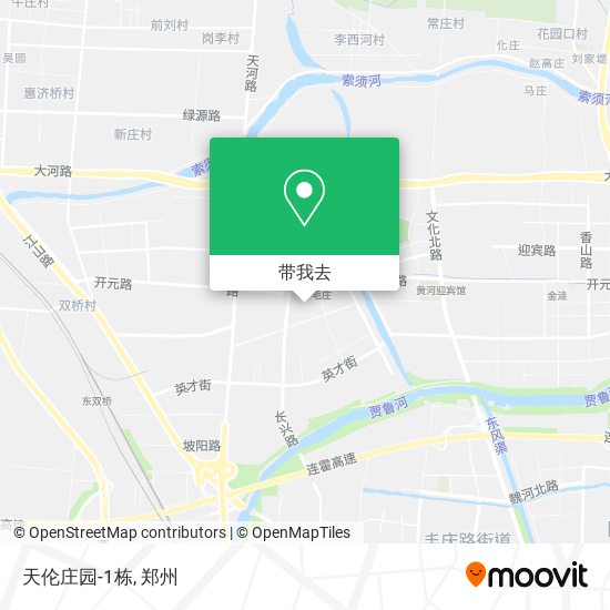 天伦庄园-1栋地图