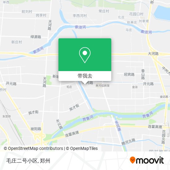 毛庄二号小区地图