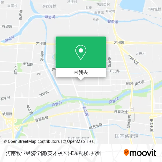 河南牧业经济学院(英才校区)-E东配楼地图