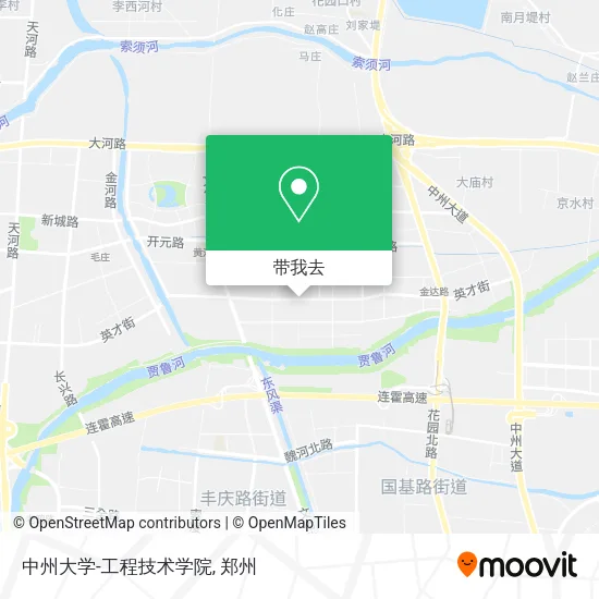 中州大学-工程技术学院地图