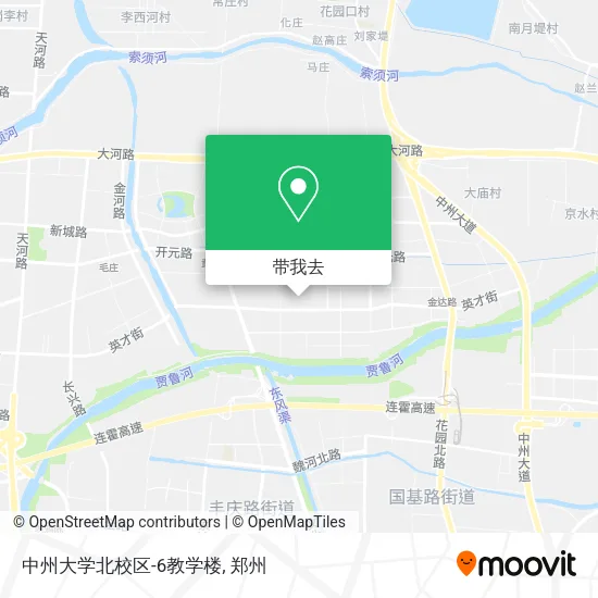 中州大学北校区-6教学楼地图