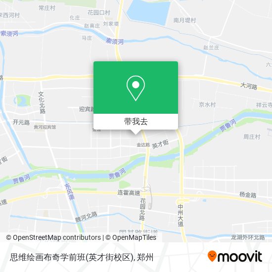 思维绘画布奇学前班(英才街校区)地图