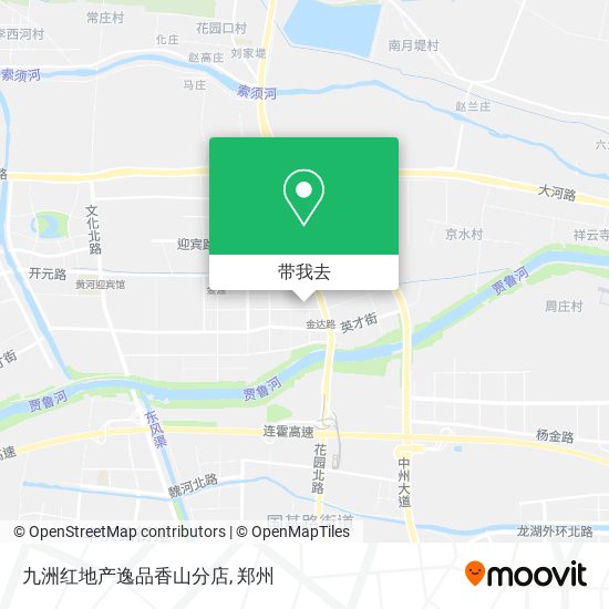 九洲红地产逸品香山分店地图
