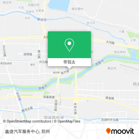鑫捷汽车服务中心地图