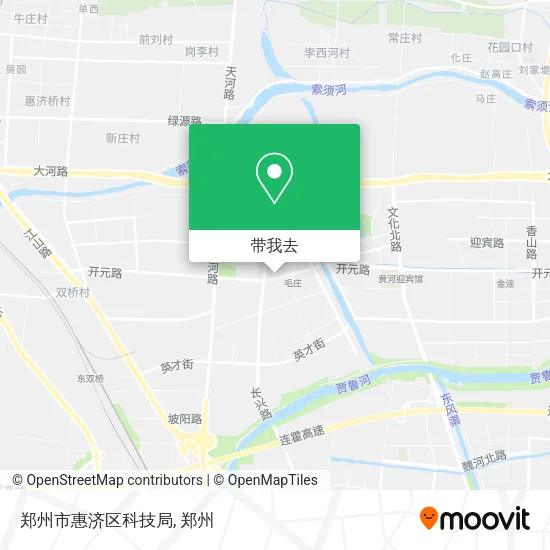 郑州市惠济区科技局地图