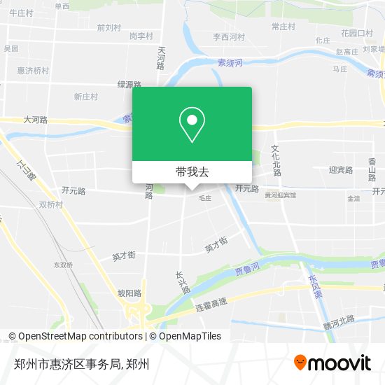 郑州市惠济区事务局地图