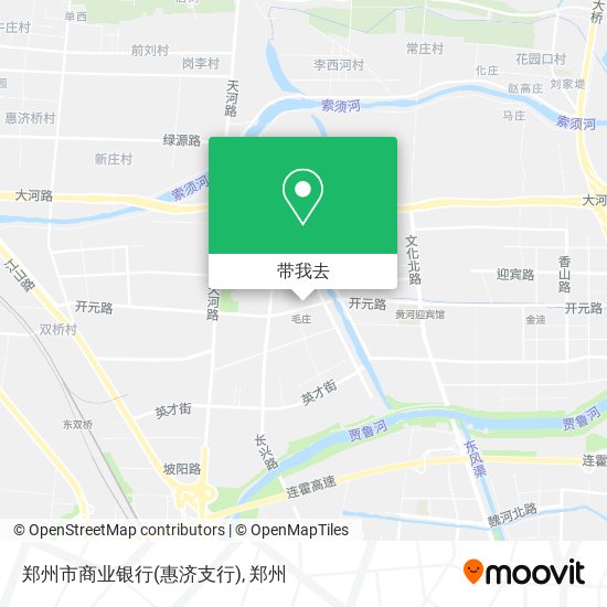 郑州市商业银行(惠济支行)地图