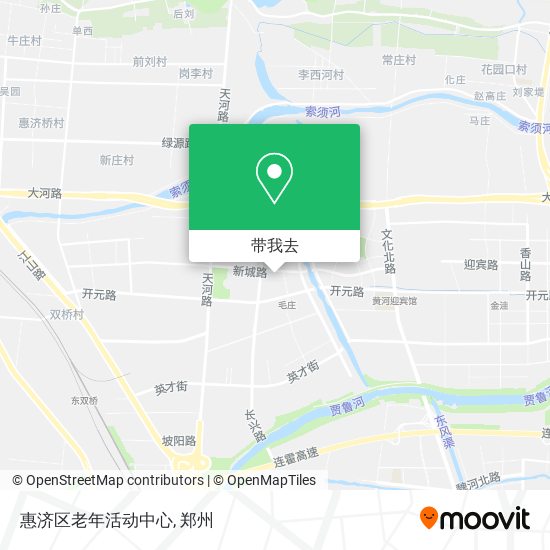 惠济区老年活动中心地图