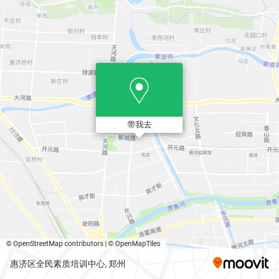 惠济区全民素质培训中心地图