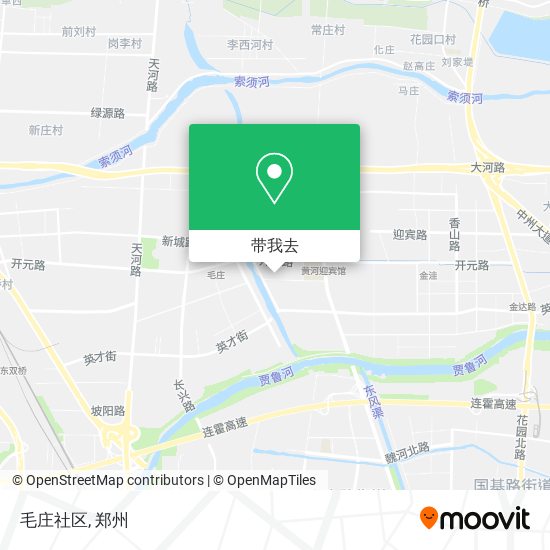 毛庄社区地图