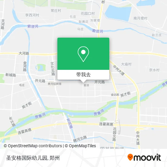 圣安格国际幼儿园地图