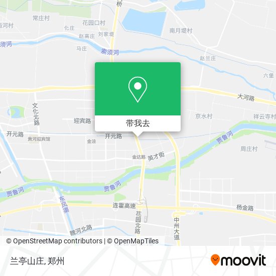 兰亭山庄地图
