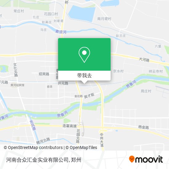 河南合众汇金实业有限公司地图