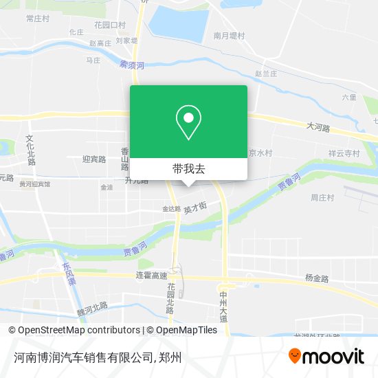 河南博润汽车销售有限公司地图