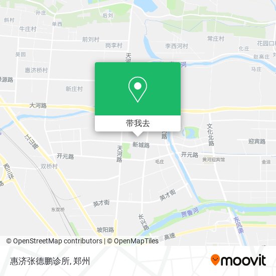 惠济张德鹏诊所地图