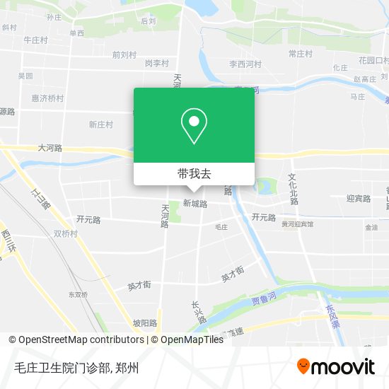 毛庄卫生院门诊部地图