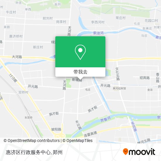 惠济区行政服务中心地图