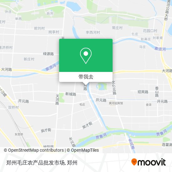 郑州毛庄农产品批发市场地图