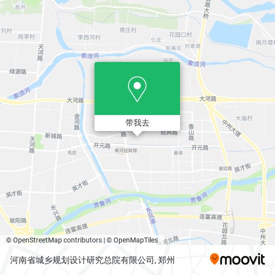 河南省城乡规划设计研究总院有限公司地图