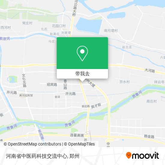河南省中医药科技交流中心地图