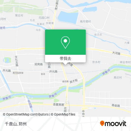 千鹿山地图