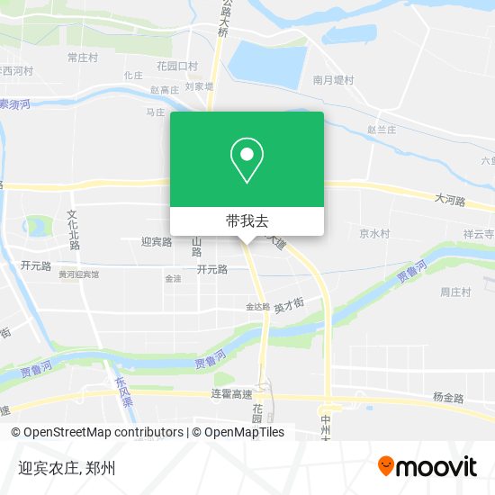 迎宾农庄地图